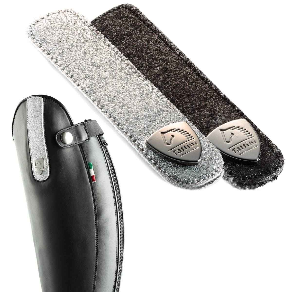 Paski do oficerek z brokatem Tattini